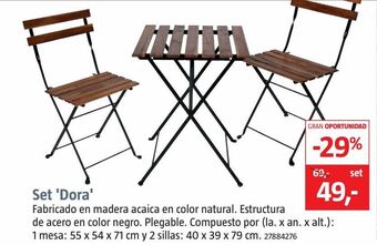 Bauhaus Muebles de jardín oferta