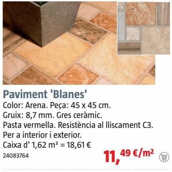 Bauhaus Pavimento oferta