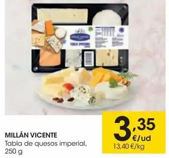 Eroski Millán vicente tabla de quesos imperial oferta