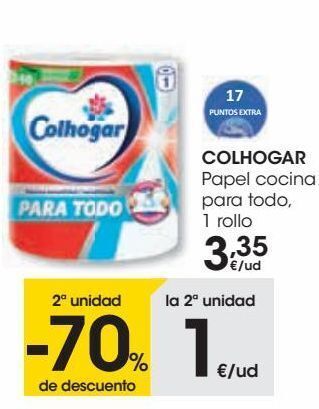 Eroski Colhogar papel cocina para todo oferta