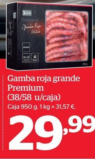 La Sirena Gambas oferta