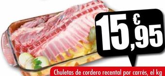 Unide Supermercados Chuletas de cordero recental por carrés oferta