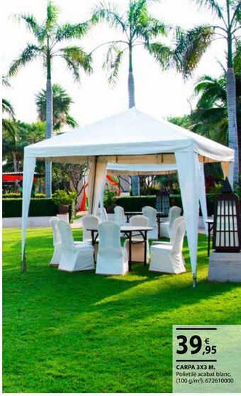 Fes Més Carpa de jardín oferta