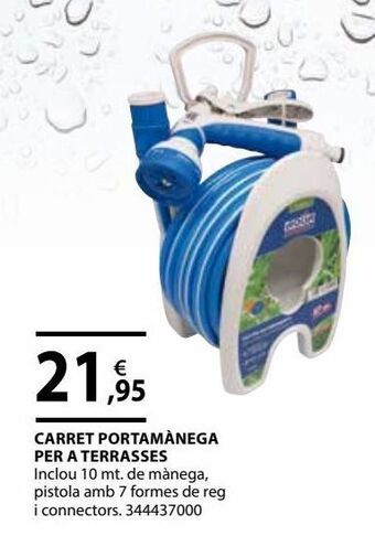 Carro portamangueras