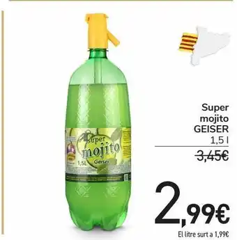 Carrefour Super mojito geiser oferta