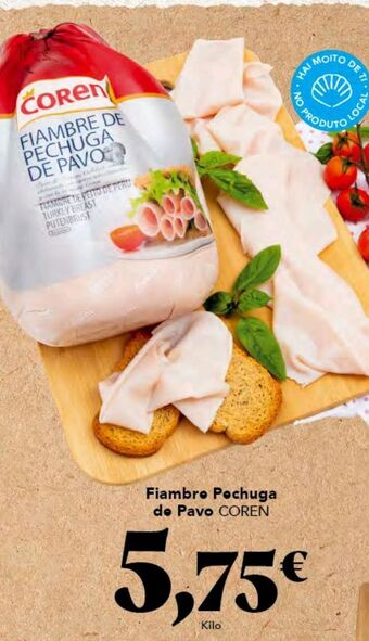 Gadis Fiambre pechuga de pavo coren oferta