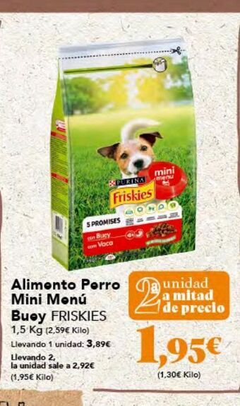 Gadis Comida para perros friskies oferta
