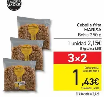 Carrefour Cebolla frita marisa oferta