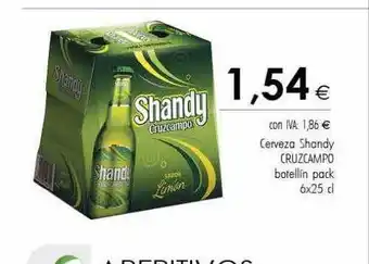 Cash Ifa Cerveza Shandy Cruzcampo Botellin Pack oferta