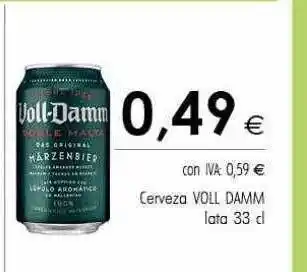 Cash Ifa Cerveza Voll Damm Lata oferta