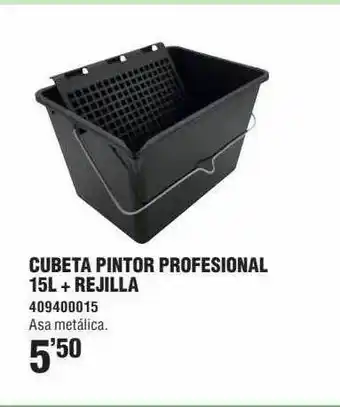 Coinfer Cubeta Pintor Profesional 15l + Rejilla oferta