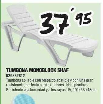 Coinfer Tumbona Monoblock Shaf oferta