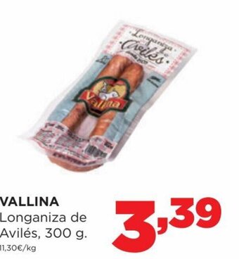 Alimerka Vallina Longaniza de Avilés, 300 g. oferta
