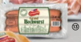 Alimerka Campofrío Salchichas Grand Bockwurst, 400 g. oferta