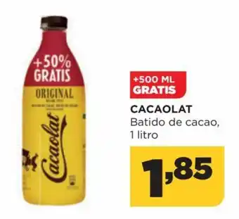 Alimerka Cacaolat Batido de cacao, 1 litro oferta
