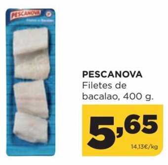 Alimerka Pescanova Filetes de bacalao, 400g oferta