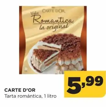Alimerka Carte D'Or Tarta romántica, 1 litro oferta