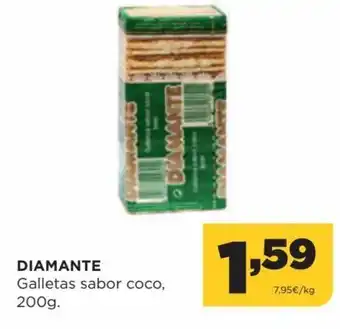 Alimerka Diamante Galletas sabor coco 200g oferta