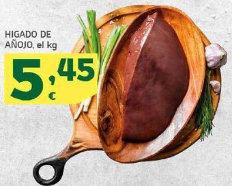 HiperDino Higado de añojo, el kg oferta