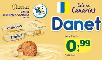 HiperDino Danet merienda canaria 120x2 oferta