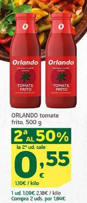 HiperDino Orlando tomate frito, 500 g oferta