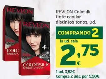 HiperDino Revlon colosilk tinte capilar distintos tonos, ud. oferta