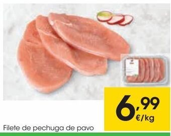 Eroski Filete de pechuga de pavo oferta