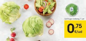 Eroski Lechuga iceberg oferta