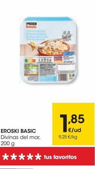 Eroski Eroski basic divinas del mar oferta