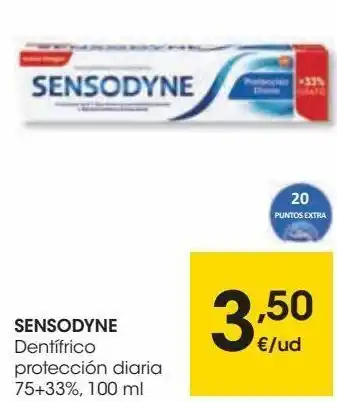 Eroski Sensodyne dentífrico protecciópn diaria oferta