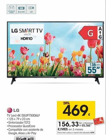 Eroski Tv led 4k oferta