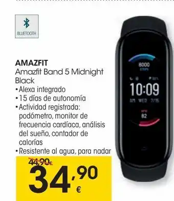 Eroski Amazfit amazfit band 5 midnight black oferta