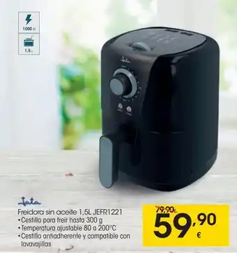 Eroski Jata freidora sin aceite oferta