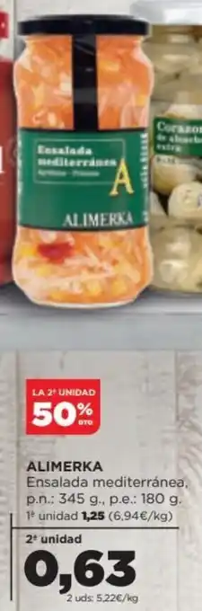 Alimerka Ensalada mediterranea 345g