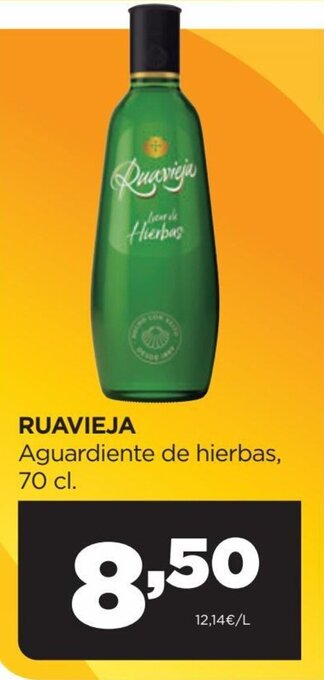 Alimerka Ruavieja Aguardiente de Hierbas, 70 cl. oferta