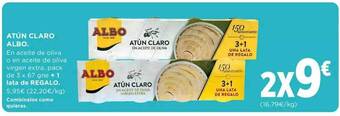 Hipercor Atún Claro Albo oferta