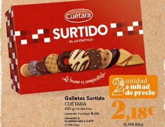 Gadis Galletas cuétara oferta