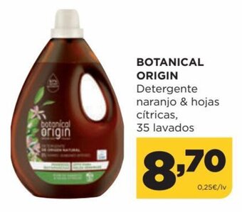 Alimerka Botanical Origin Detergente Naranjo & Hojas Cítricas, 35 Lavados oferta