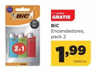 Alimerka BIC Encendedores, Pack 2 oferta