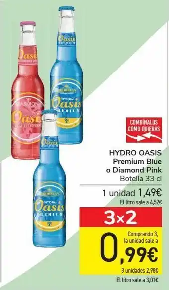 Carrefour Hydro oasis premium blue o diamond pink oferta