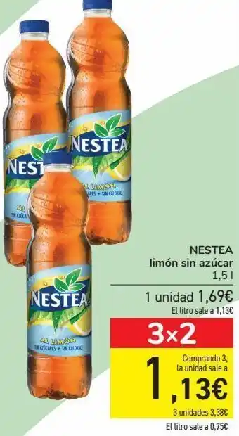 Nestea limón sin azúcar