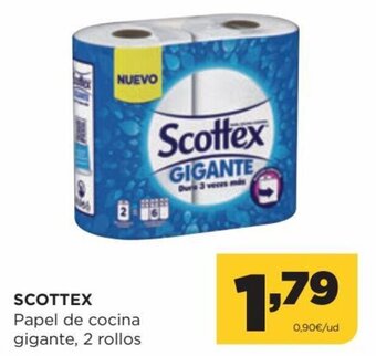 Alimerka Scottex Papel de Cocina Gigante, 2 Rollos oferta