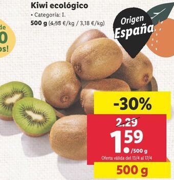 Lidl Kiwis oferta