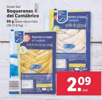 Lidl Boquerones ocean sea oferta