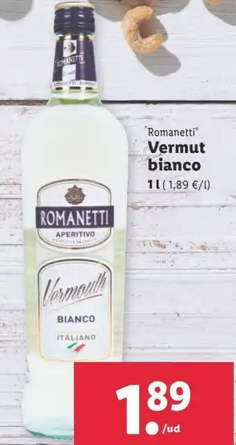 Lidl Vermouth blanco oferta