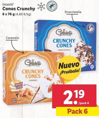 Lidl Helados gelatelli oferta