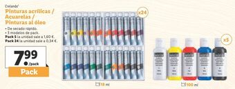 Lidl Pintura crelando oferta