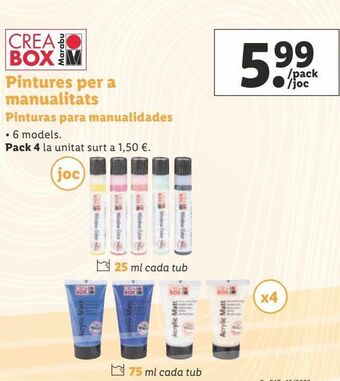 Lidl Pintura oferta