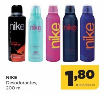 Alimerka Nike Desodorantes, 200 ml. oferta