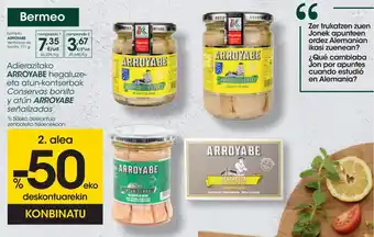 Eroski Arroyabe Ventresca de Bonito, 111 g. oferta